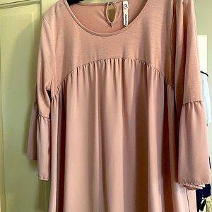 NY Collection Blush Colored Top